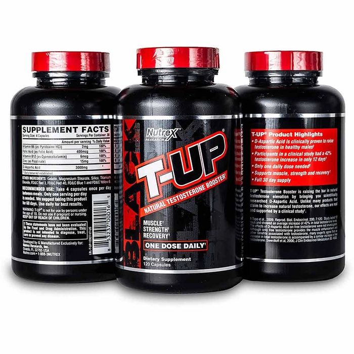 Nutrex T-UP 120 Capsules - Image 5