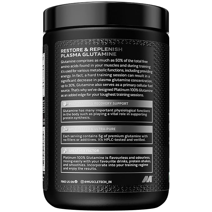 MuscleTech Glutamine Powder - Image 2